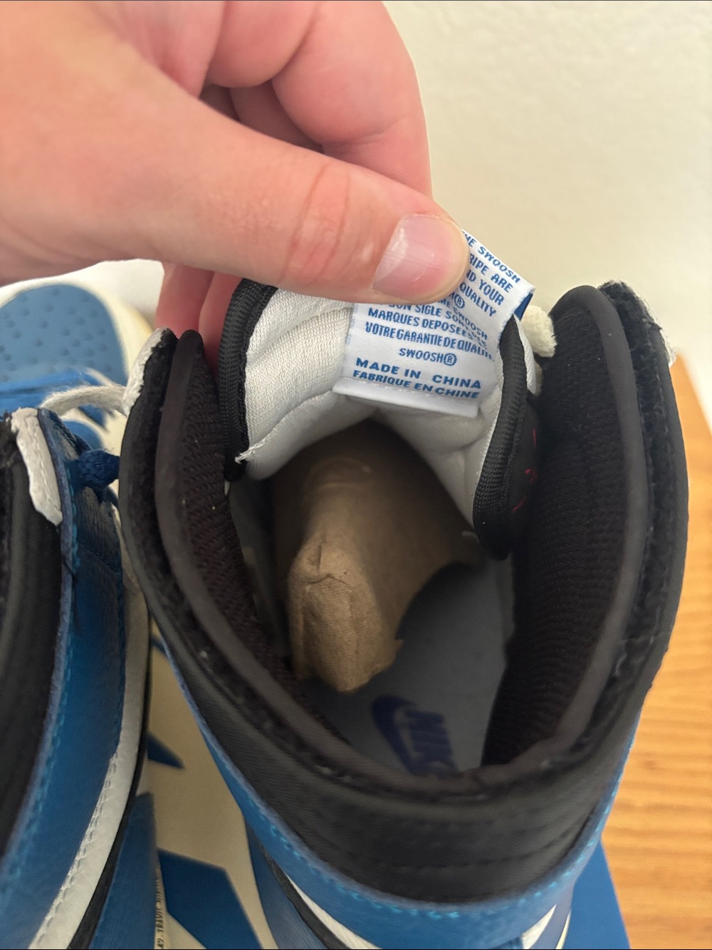 Nike Air Jordan 1 Travis Scott Concrete REPS - Picture 6 of 8